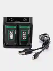 Зарядное устройство + 2 аккумулятора 2650 mAh Xbox One / Elite 1 / Series X / S