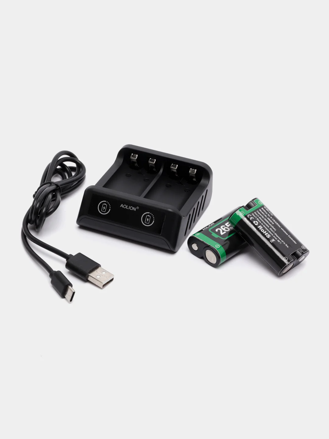 Зарядное устройство + 2 аккумулятора 2650 mAh Xbox One / Elite 1 / Series X / S