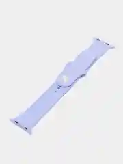 Лавандовый силиконовый ремешок для Apple Watch 38-40-41 мм, 42-44-45 мм, размеры S, M, спортивный