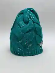 Бирюзовый женская шапка "Кунжут", двухслойная