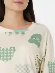 Зелёный хаки пижама женская