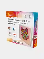 Картина стразами (алмазная мозаика) 20*20 см, ОСТРОВ СОКРОВИЩ "Ночной охотник"