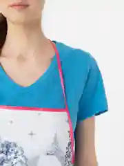 Розовый новогодний фартук, кухонный