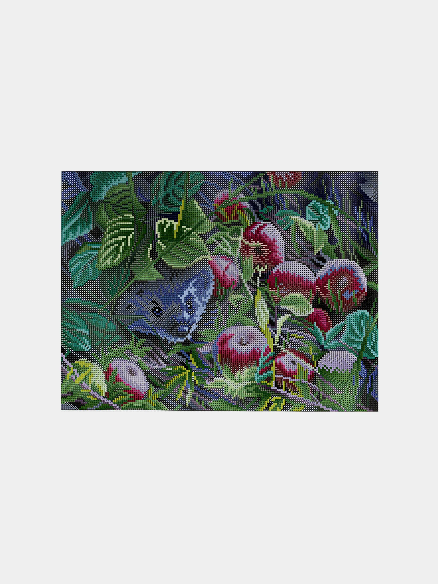 Картина стразами (алмазная мозаика) 30 x 40 см, ОСТРОВ СОКРОВИЩ "Ёжик", без подрамника
