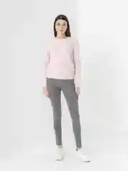 Серый джеггинсы женские