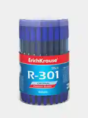 Ручка шариковая ErichKrause® R-301 Original 0.7, цвет чернил синий (в тубусе по 60 штук)