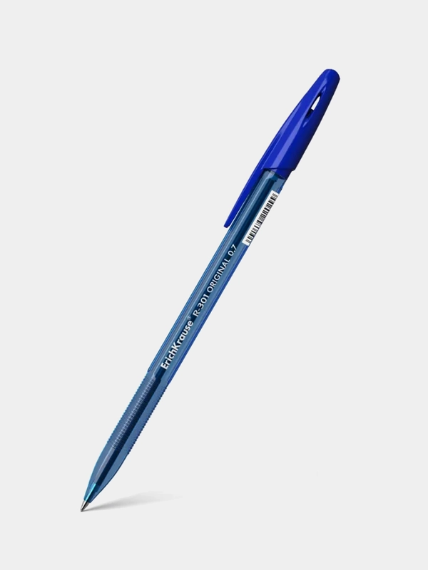 Ручка шариковая ErichKrause® R-301 Original 0.7, цвет чернил синий (в тубусе по 60 штук)