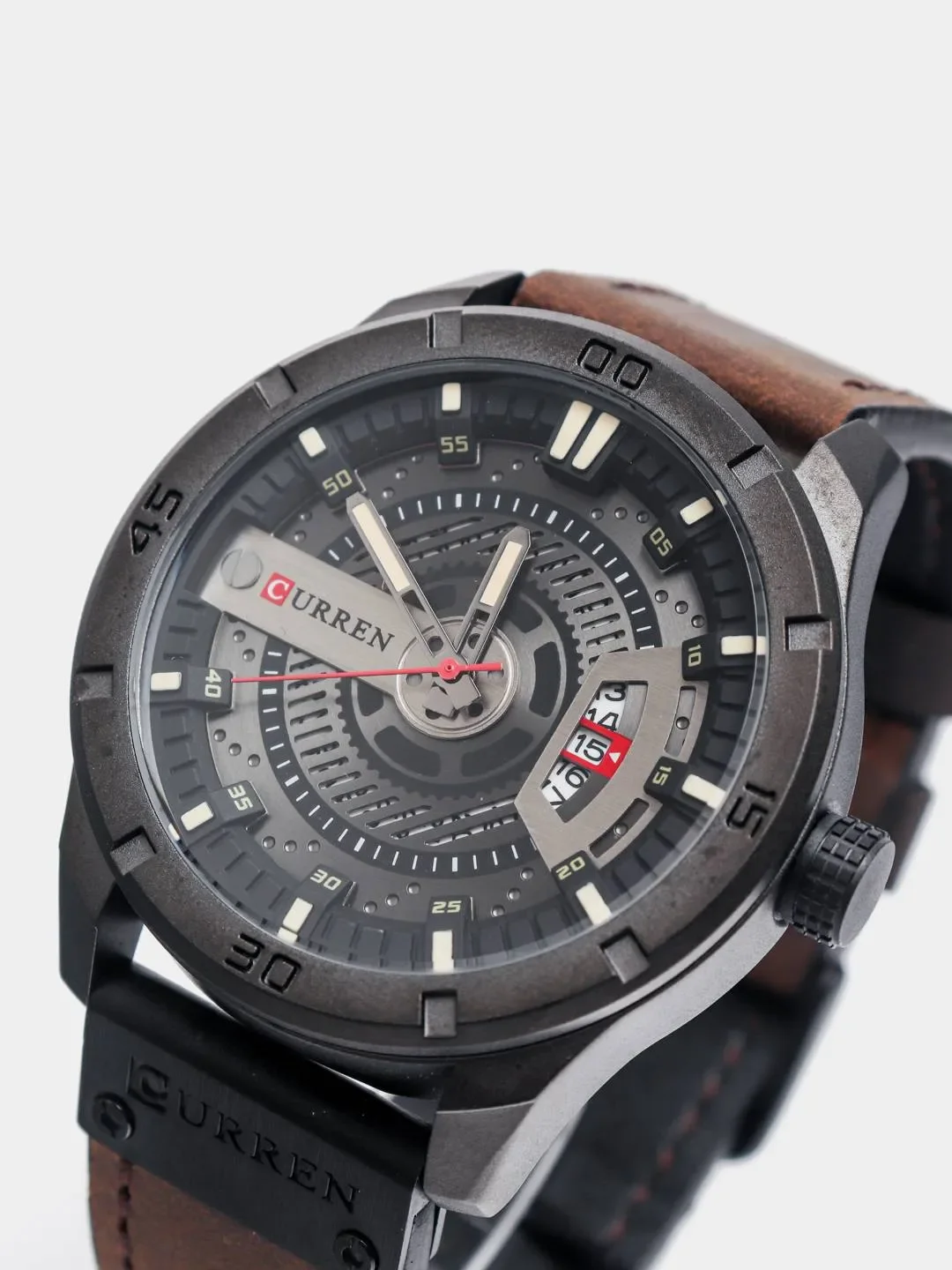 Терракотовый мужские часы Curren 8301