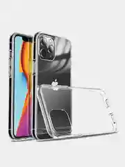Силиконовый прозрачный чехол для iPhone 12 Mini / 12 / 12 Pro / 12 Pro max