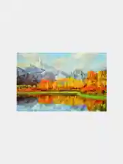Картина стразами (алмазная мозаика) 40 x 50 см, Остров сокровищ "Звенящая тишина"