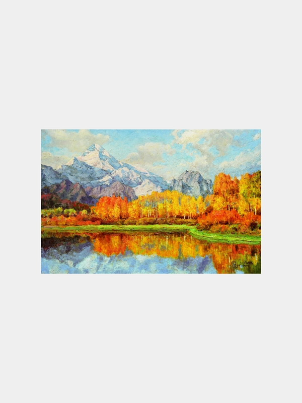 Картина стразами (алмазная мозаика) 40 x 50 см, Остров сокровищ "Звенящая тишина"