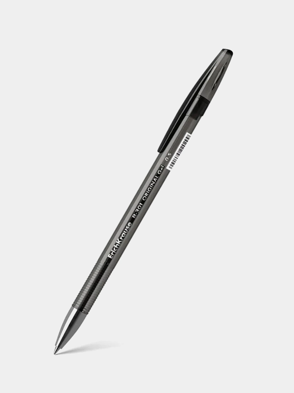 Ручка гелевая ErichKrause® R-301 Original 0.5, цвет чернил черный (в коробке по 12 шт.)