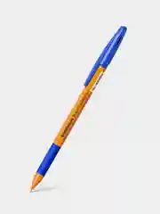 Ручка шариковая ErichKrause® R-301 Orange 0.7, цвет чернил синий (в пакете по 3 шт.)
