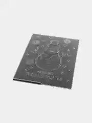 Клише для тиснения 3D "Снеговик" для Машинки для тиснения ОС-5, 108*146 мм