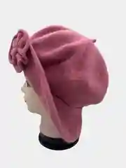 Пастельно-коралловый шляпа женская, из мягкого фетра