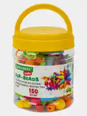 Конструктор Pop-Beads для творчества и игр, 150 бусин, браслеты, кольца, Brauberg Kids