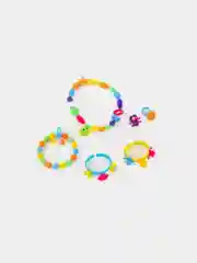 Конструктор Pop-Beads для творчества и игр, 150 бусин, браслеты, кольца, Brauberg Kids