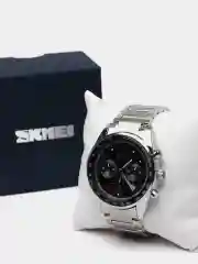 Черный мужские наручные часы SKMEI 9096 с хронографом