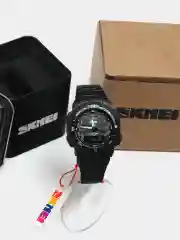 Мужские часы наручные электронные SKMEI 1370 black