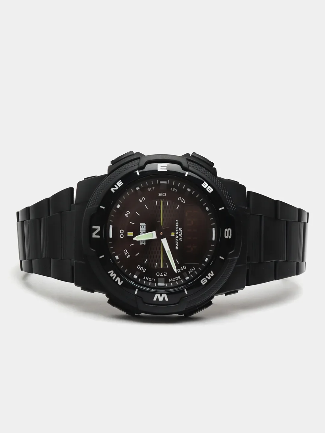 Мужские часы наручные электронные SKMEI 1370 black