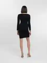 Трикотажное платье, женское, приталенное