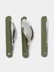Туристический складной столовый набор, складной столовый набор, 3 предмета