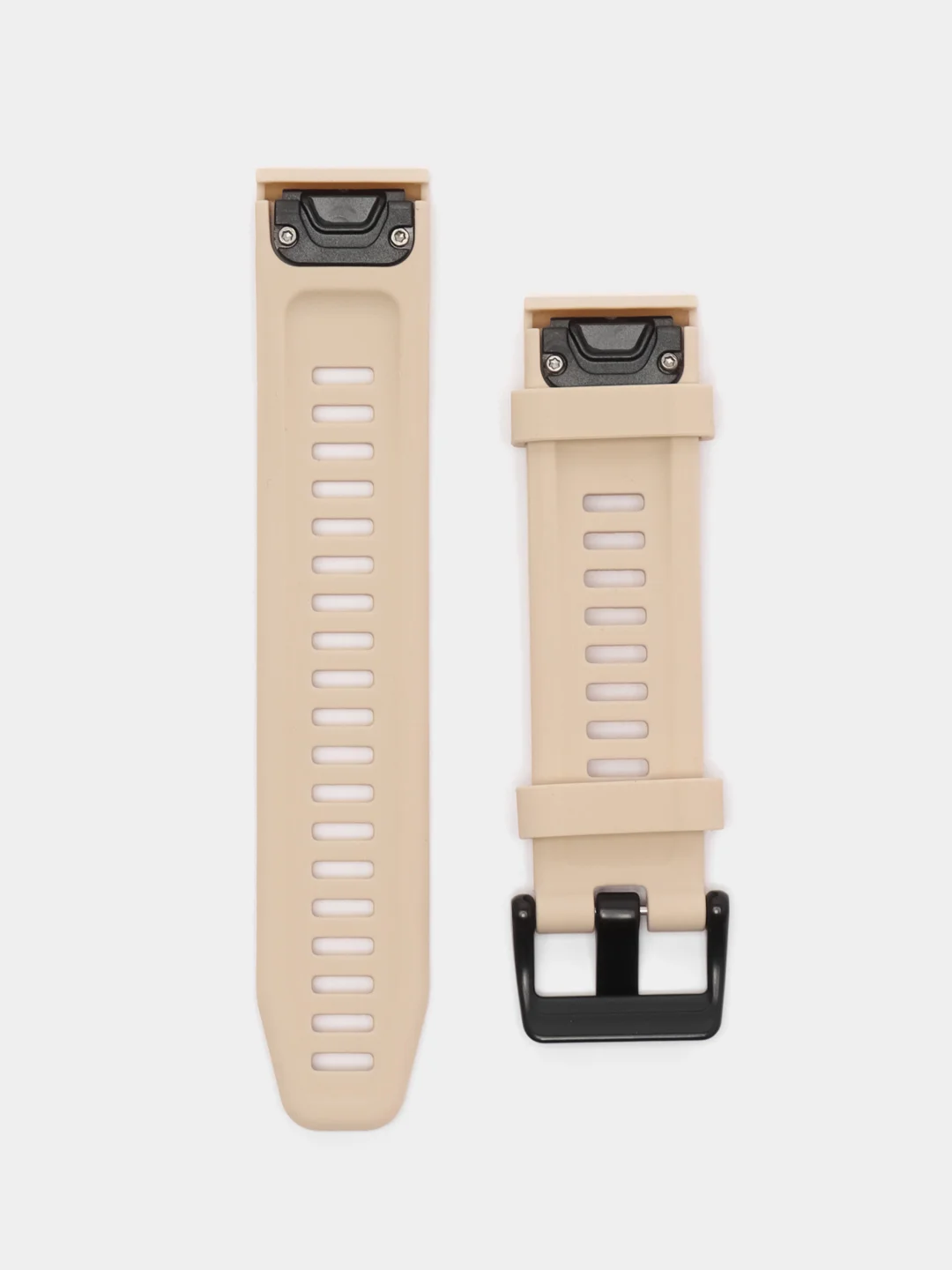 Бежевый ремешок на часы GARMIN/Гармин/феникс ремешки/garmin ремешки для часов/ремешок гармин 22мм
