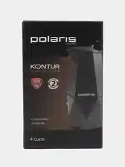 Гейзерная кофеварка Polaris Kontur-4C Серый
