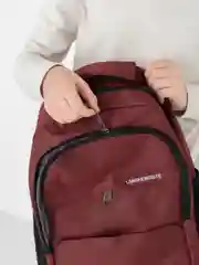 Бордовый рюкзак универсальный