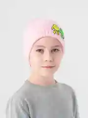 Розовый шапка детская, на подкладе