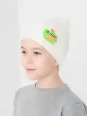 Белый шапка детская, на подкладе