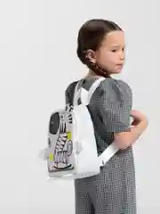 Белый рюкзак детский