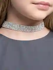Чокер со стразами