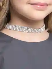 Чокер со стразами