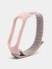 Розовый нейлоновый ремешок для Xiaomi Mi Band 7