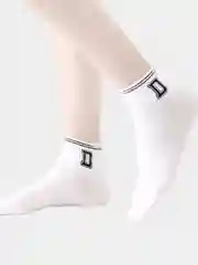 Серый носки женские, мужские, короткие