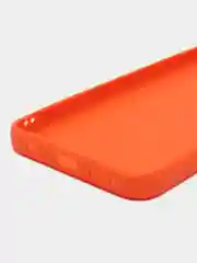Оранжевый чехол для Xiaomi Redmi Note 9 (Сяоми Редми Нот 9 / Ноут 9), прозрачный