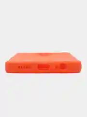 Оранжевый чехол для Xiaomi Redmi Note 9 (Сяоми Редми Нот 9 / Ноут 9), прозрачный