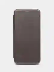 Серый чехол-книжка для Xiaomi Poco M5 4G / Poco M4 5G (Сяоми Поко М5 4Г / М4 5 джи)