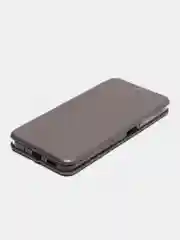 Серый чехол-книжка для Xiaomi Poco M5 4G / Poco M4 5G (Сяоми Поко М5 4Г / М4 5 джи)