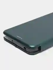 Зеленый чехол-книжка для Xiaomi Poco M5 4G / Poco M4 5G (Сяоми Поко М5 4Г / М4 5 джи)