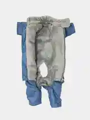 Комбинезон демисезонный на меху для собак р. 30 (кобель) голубой  Osso-Fashion