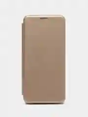 Золотой чехол-книжка для Huawei Nova Y71 /Y70 / Y70 Plus (Хуавей Нова у70 / у70 Плюс)