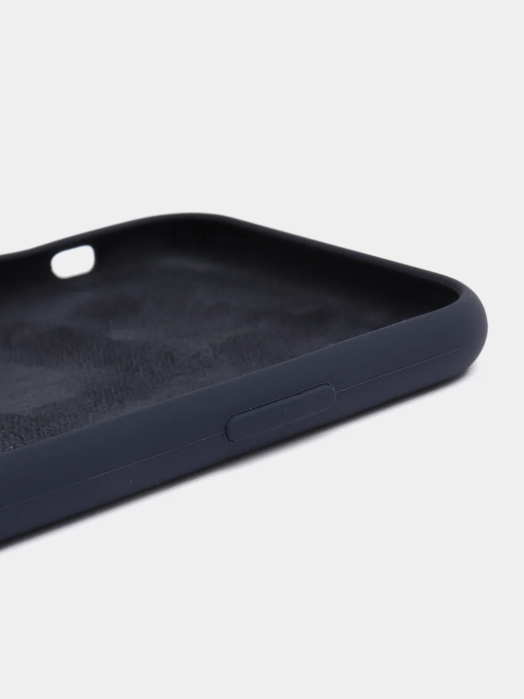 Индиго чехол для iPhone XR, 11, 12, 13, 14, Pro, Pro Max, силиконовый, с логотипом