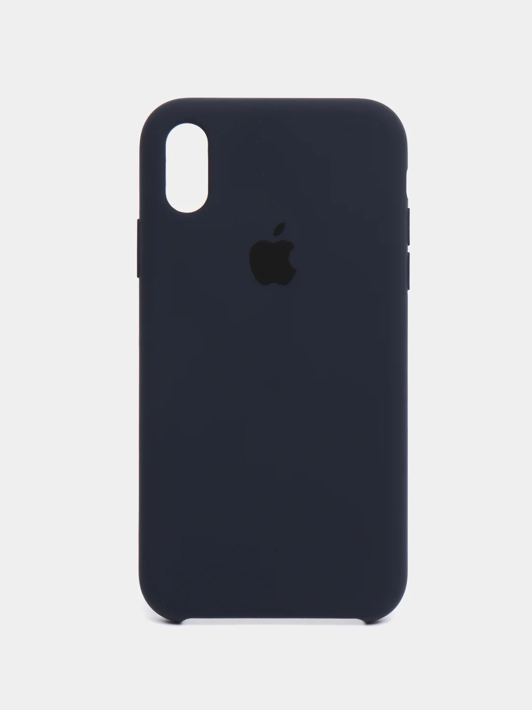 Индиго чехол для iPhone XR, 11, 12, 13, 14, Pro, Pro Max, силиконовый, с логотипом