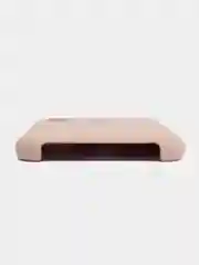Пудровый чехол для iPhone XR, 11, 12, 13, 14, Pro, Pro Max, силиконовый, с логотипом