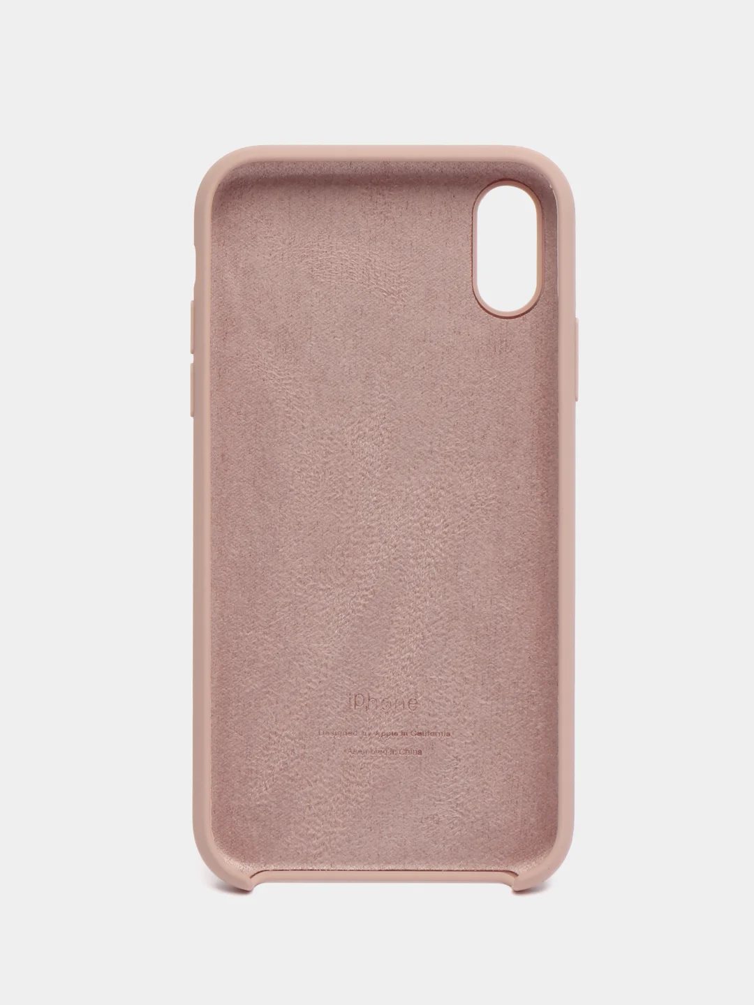 Пудровый чехол для iPhone XR, 11, 12, 13, 14, Pro, Pro Max, силиконовый, с логотипом