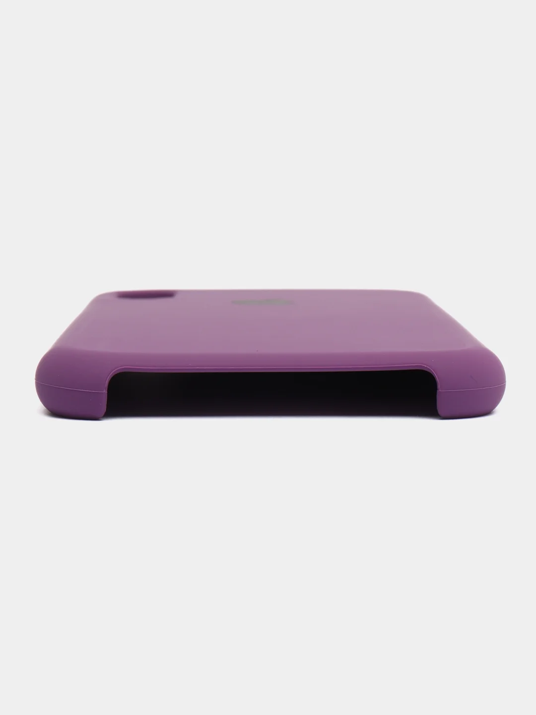 Пурпурный чехол для iPhone XR, 11, 12, 13, 14, Pro, Pro Max, силиконовый, с логотипом