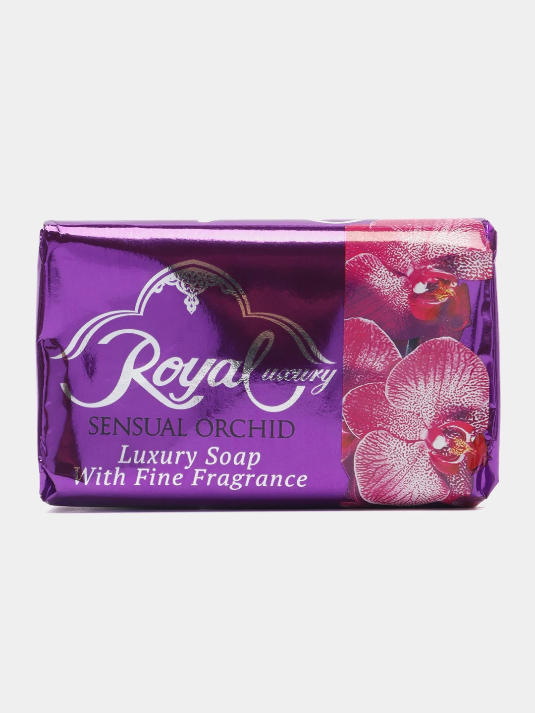Фиолетовый royal Premium - Натуральное Арабское Мыло с Глицерином и Молочным Кремом, 120 г