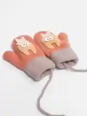 Оранжевый варежки детские